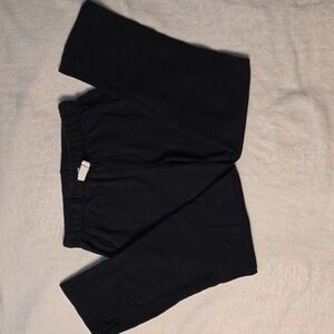 Carters Boys Black Pull On Pants Drawstring With Pockets Size 10
